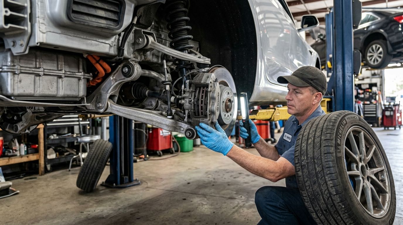 Układ hamulcowy, zawieszenie i opony &ndash; mechanika EV